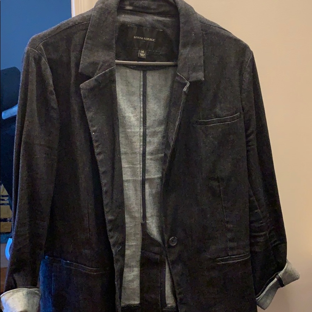 Women's jean blazer